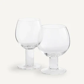 Set van 6 wijnglazen, Nova