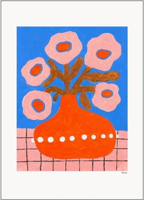 Poster Flowers In A Pearl Vase