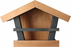 Bûten Voederhuisje voor vogels 'Thor' - Ophangen aan muur - Dennenhout