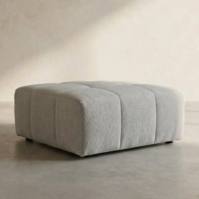PEPP Interiors Wave Hocker Met Stiksels Ivoor