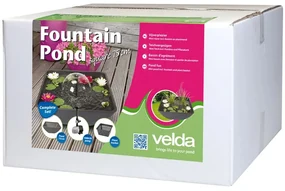 Velda Fonteinvijver vierkant 75x75x35 cm 123516