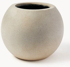 Outdoor plantenpot Tuscany van beton, H 21 cm