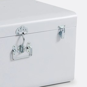 Koffer in staalmetaal, Masa