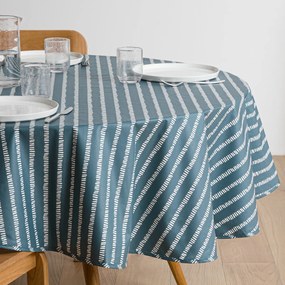 Rond tafelkleed van gecoat katoen, Irun
