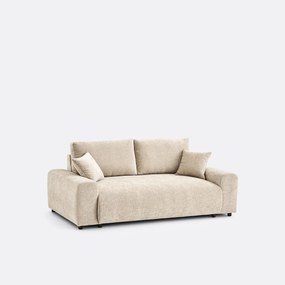 2-zits rechte bank in gevlamd chenille, GALENE