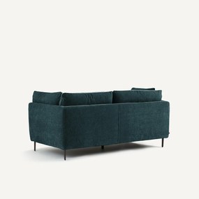 2-zits bank, chenille fluweel, Botero