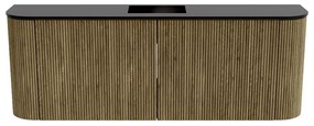Mondiaz Joya 115cm toiletmeubel ronding links/rechts dusk met wastafel faye midden 1 kraangat urban
