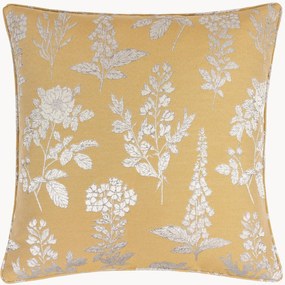 Geborduurd kussen Sophia met bloemmotief