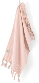 Hamam Soft Cotton gastendoek 30x50cm roze (2 stuks)