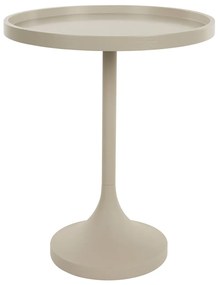 Zuiver Jason Design Bijzettafel Rond Beige - 46 X 46cm.