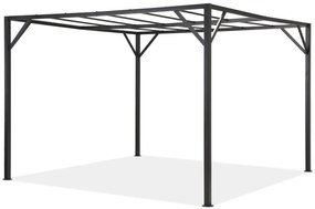 Frame voor metalen terraspergola Santorini 3 x 4 m antraciet Garden Point