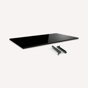 Legplank B60 x D35 cm glas + beugels Archivita XL