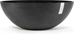 Ecopots bloempot Vienna 70 - Rond - Dark Grey - Diameter 70 x H25,3 cm