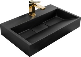 CONGLOMERAAT WASTAFEL GOYA Black MAT 60 CM