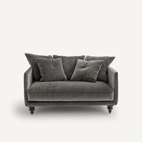 2-zits compact fluwelen zetel, Lazare