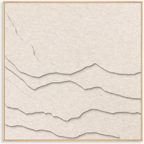 Ingelijste akoestische wandkunst Tonefield 1