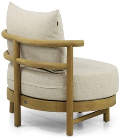 Tuinstoel Teak Old teak greywash Santika Kayu