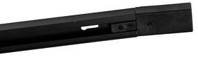 Modern railsysteem met 5 Spot / Opbouwspot / Plafondspots zwart 1-fase - Iconic Kohua Modern GU10 Binnenverlichting Lamp