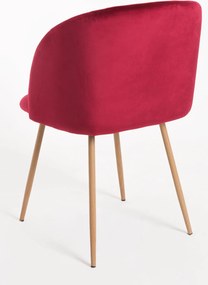 Set 2 Velt Fluwelen Stoelen