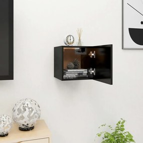 vidaXL Tv-wandmeubel 30,5x30x30 cm zwart