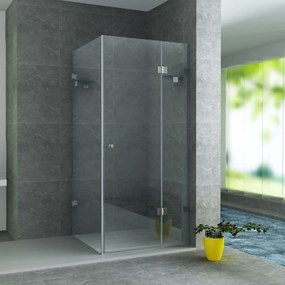 Sanigoods Snow douchecabine 90x90x195cm chroom