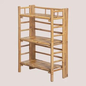 Iciar 3-planken Bamboe Stellingkast Bamboe - Sklum