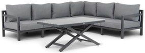 Dining Loungeset 6 personen Aluminium Grijs  Lifestyle Garden Furniture Lagos/Palazzo