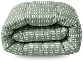 Zelesta Wonderbed Olive Stitches - Dekbed zonder overtrek – Bij Swiss Sense