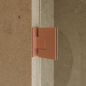 Saniclear Modern Copper douchecabine 90x90 geborsteld koper