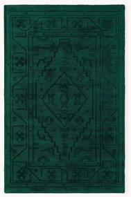 Handgeweven viscose vloerkleed Shaila