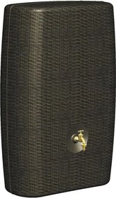 Garantia sunda Wicker - Regenton muurmodel - 40x80x118cm - zonder kraantje - 300 liter