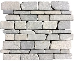 Terre d'Azur Multisticks vloertegel op vel 24x30cm grijs licht