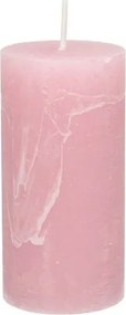 Stompkaars, oudroze,Ø6 x 12 cm