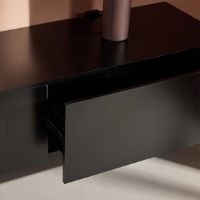 Multifunctioneel TV Meubel Zwart - 160x45x35cm.