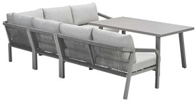 Garden Impressions Tarera lounge dining set 5-delig R - taupe