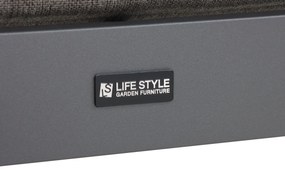 Tuinstoel Aluminium Grijs-antraciet Lifestyle Garden Furniture Luca