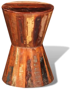 vidaXL Kruk massief gerecycled hout