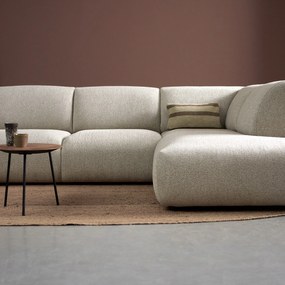 PEPP Interiors Soul Bruine Hoekbank Met Ottoman Rechts