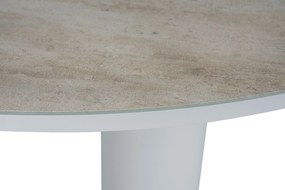 Tuinset 6 personen 150 cm Rope Wit Lifestyle Garden Furniture Morano/Arancia