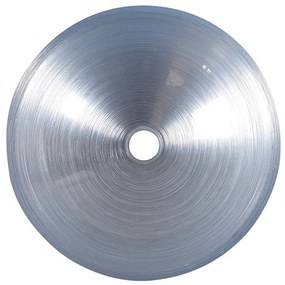 Sapho Murano glazen waskom 40cm zilver