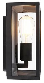 Smart wandlamp zwart 26 cm IP44 incl. Wifi ST64  - Charlois