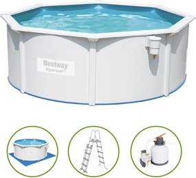 Bestway Hydrium opbouwzwembad Jersey - rond - Diameter 360 x H120 cm