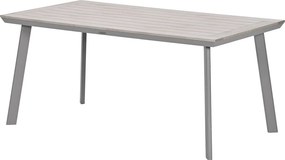 Garden Impressions Senja tuinset 5-delig taupe - Penedo tuintafel 160x90 cm
