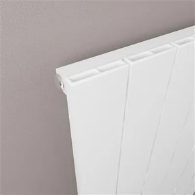 Eastbrook Rosano horizontale aluminium radiator 60x123cm Mat wit 1443 watt