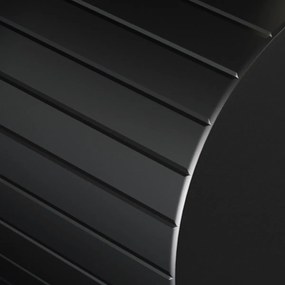 Brauer Stripe inbouw badkraan met drukknoppen en staafhanddouche zwart mat