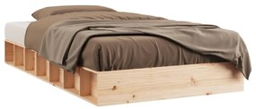 vidaXL Bedframe massief hout 90x200 cm