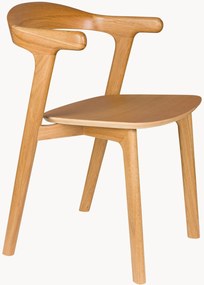 Houten armstoelen Northwood, 2-delig