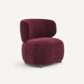Fluwelen fauteuil, MODALIE, ontwerp Emmanuel Gallina