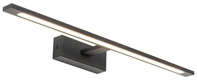Badkamer Moderne wandlamp zwart 62 cm incl. LED IP44 - Jerre Modern IP44 Lamp
