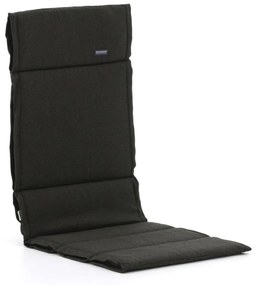 Dunne tuinkussen | Zwart  | Dralon | Madison | 125x50cm | Kees Smit Tuinmeubelen